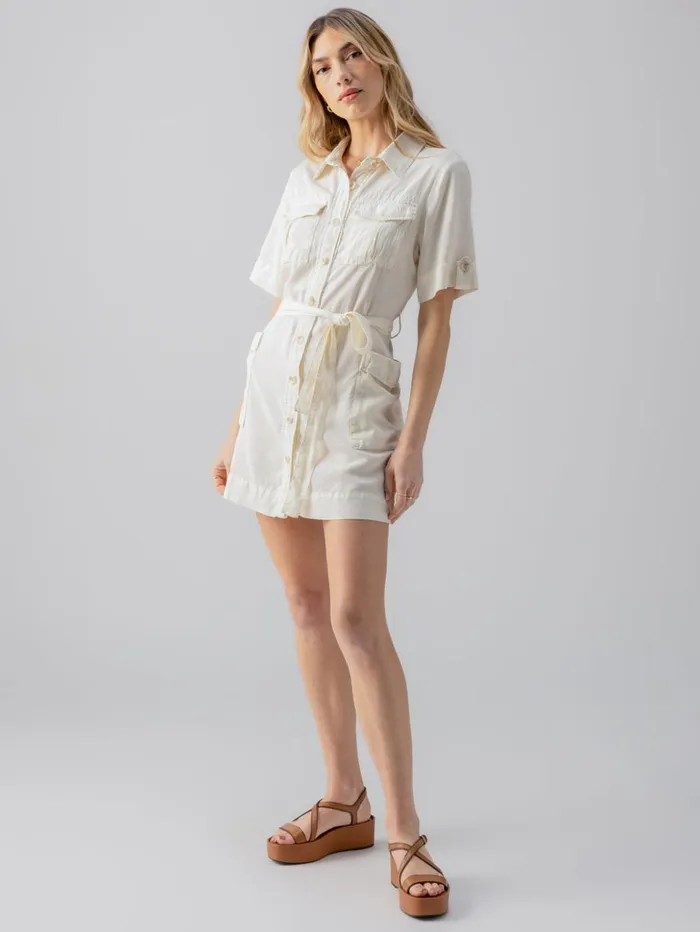 Sanctuary Clothing Dresses and Jumpsuits Women Fluid Surplus Dress Birch