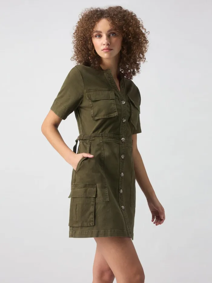 Sanctuary Clothing Dresses and Jumpsuits Women Reissue Dress Burnt Olive