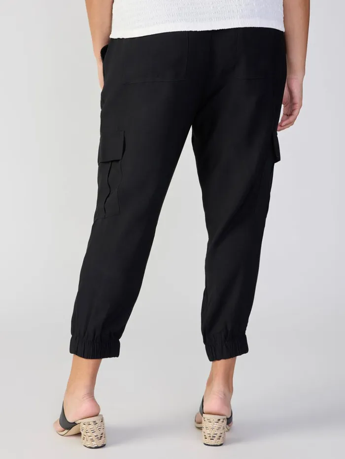 Sanctuary Clothing Inclusive Women The Harmony Semi High Rise Pant Black Inclusive Collection