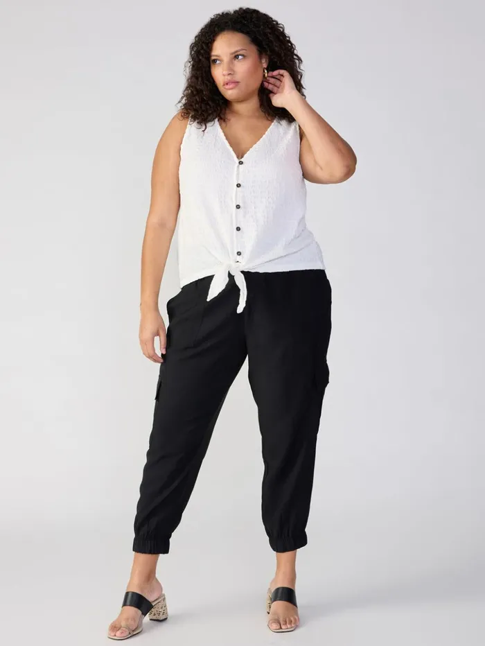 Sanctuary Clothing Inclusive Women The Harmony Semi High Rise Pant Black Inclusive Collection
