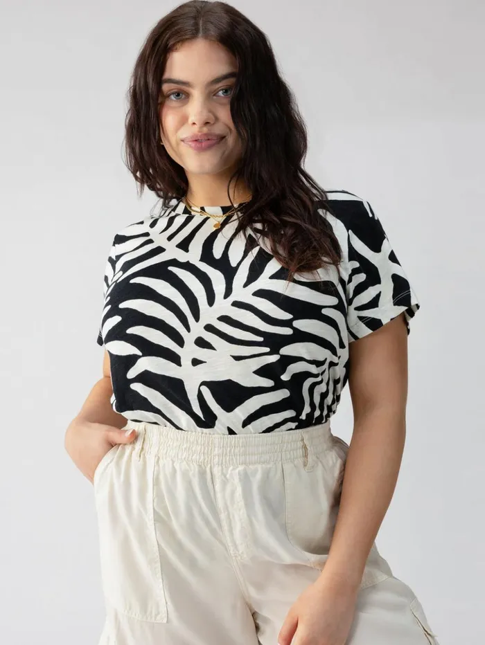 Sanctuary Clothing Inclusive Women The Perfect Tee Night Palm Inclusive Collection Sanctuary Clothing Inclusive Women The Perfect Tee Night Palm Inclusive Collection