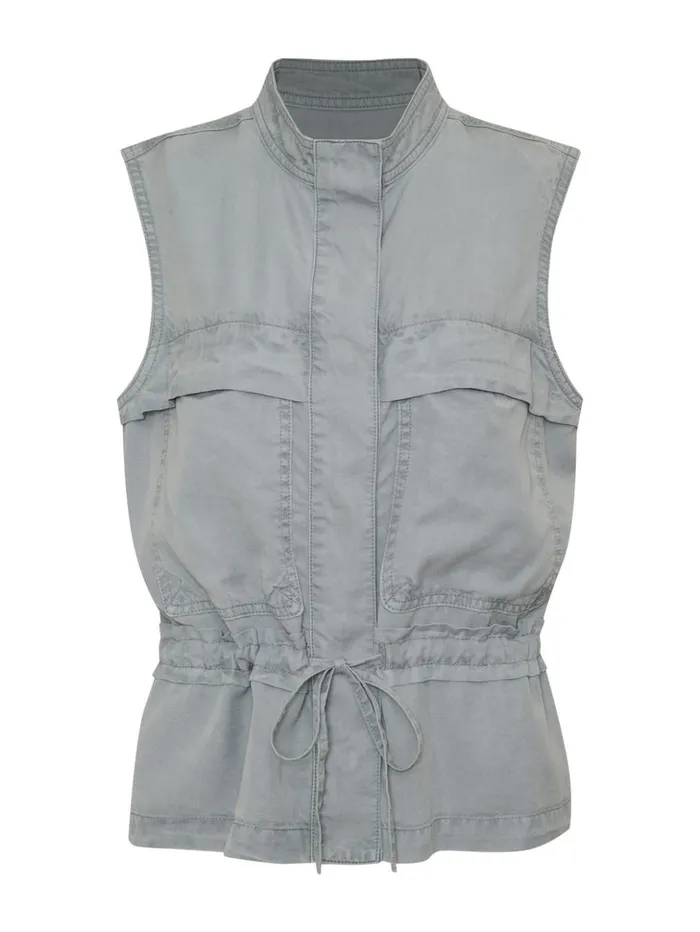 Sanctuary Clothing Jackets and Outerwear Women Lora Surplus Vest Eucalyptus