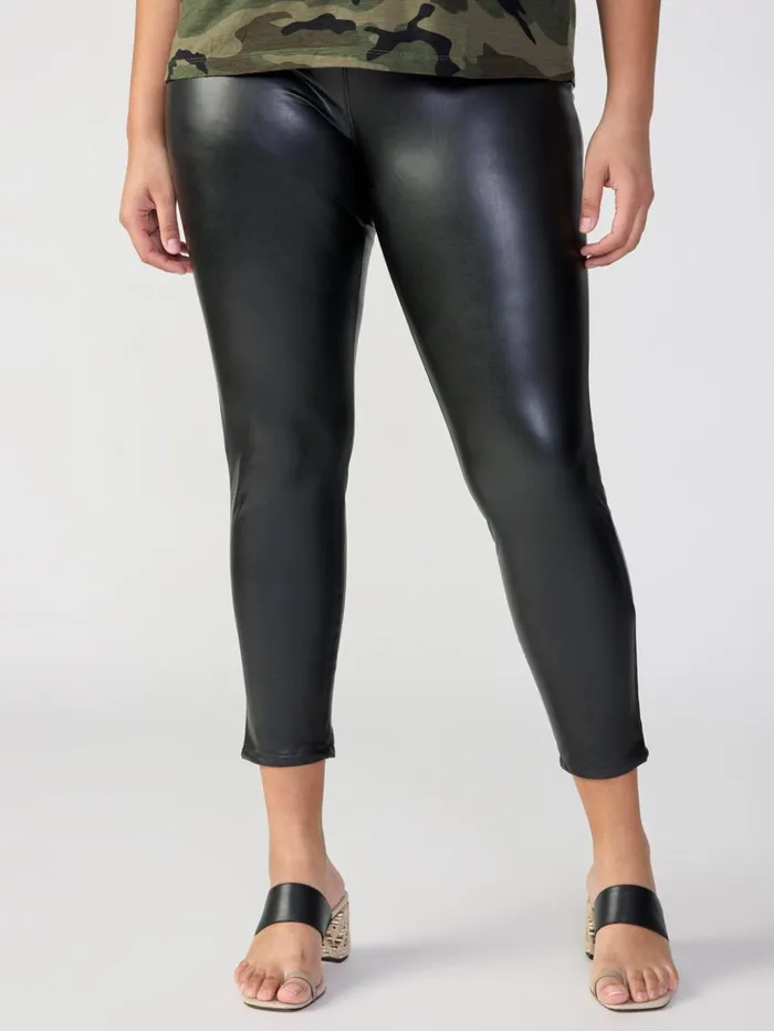Sanctuary Clothing Leggings Women Runway High Rise Legging Slick Black Inclusive Collection