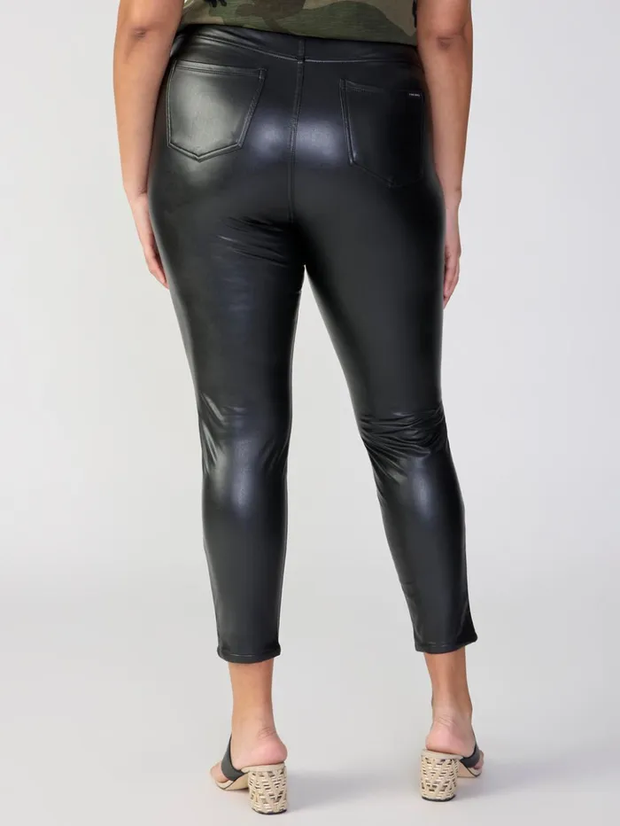 Sanctuary Clothing Leggings Women Runway High Rise Legging Slick Black Inclusive Collection
