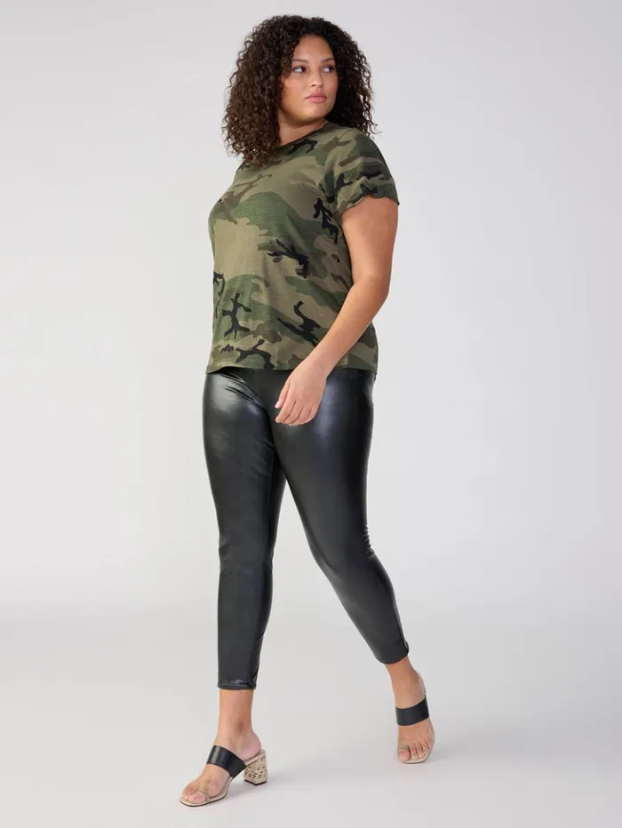 Sanctuary Clothing Leggings Women Runway High Rise Legging Slick Black Inclusive Collection