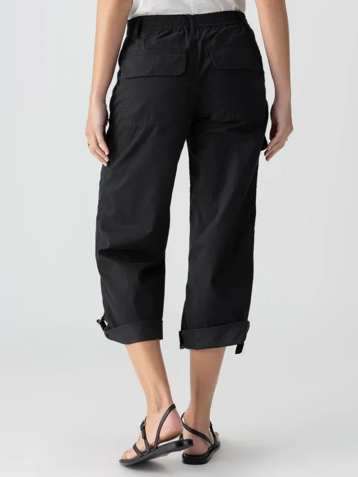 Sanctuary Clothing Pants Women Cali Cargo Standard Rise Pant Black