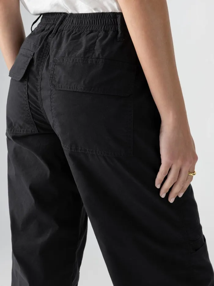 Sanctuary Clothing Pants Women Cali Cargo Standard Rise Pant Black