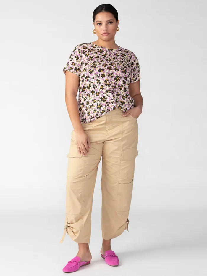 Sanctuary Clothing Pants Women Cali Cargo Standard Rise Pant True Khaki Inclusive Collection