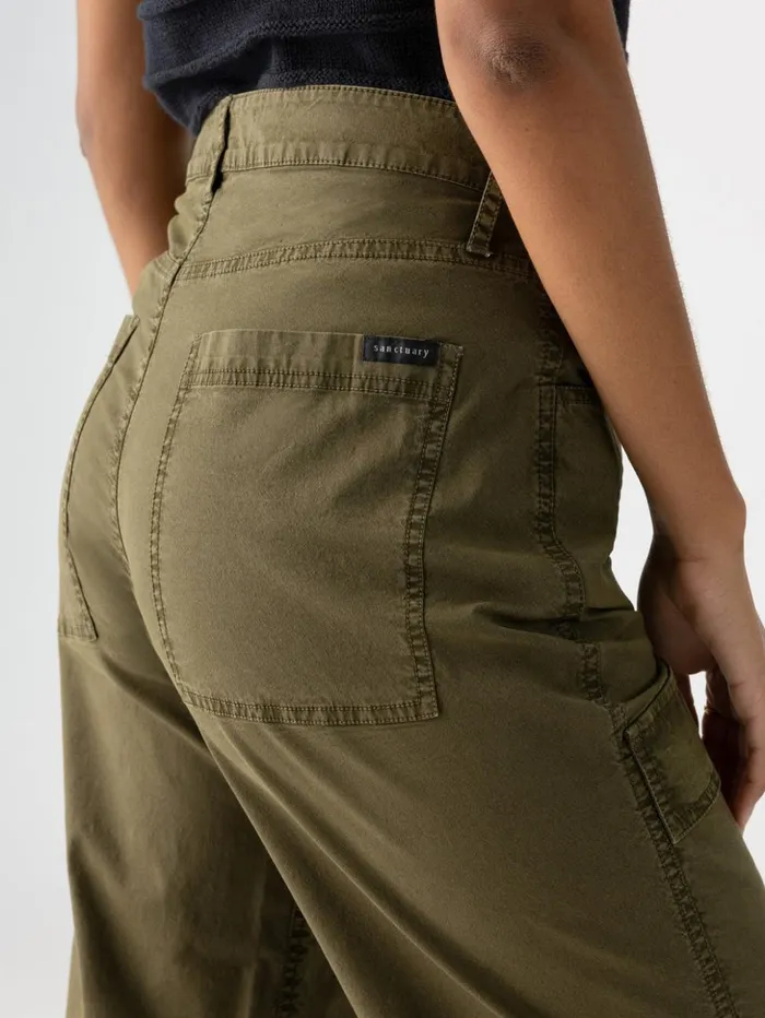 Sanctuary Clothing Pants Women Low Slung Y2K Standard Rise Cargo Pant Mossy Green Sanctuary Clothing Pants Women Low Slung Y2K Standard Rise Cargo Pant Mossy Green