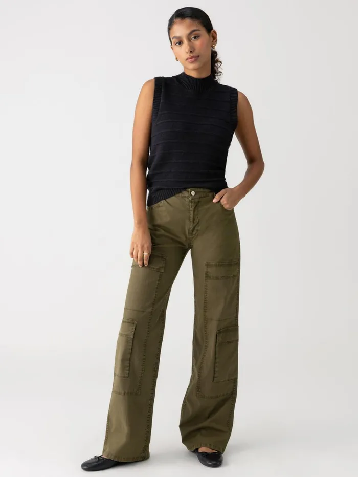 Sanctuary Clothing Pants Women Low Slung Y2K Standard Rise Cargo Pant Mossy Green Sanctuary Clothing Pants Women Low Slung Y2K Standard Rise Cargo Pant Mossy Green