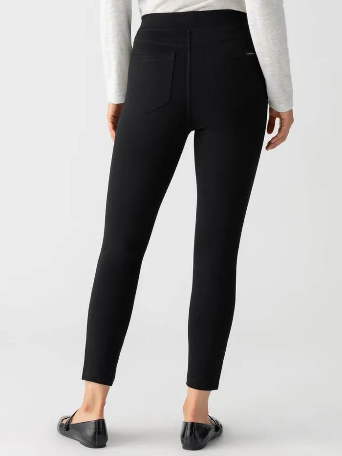 Sanctuary Clothing Pants Women Runway Semi High Rise Legging Black Sanctuary Clothing Pants Women Runway Semi High Rise Legging Black