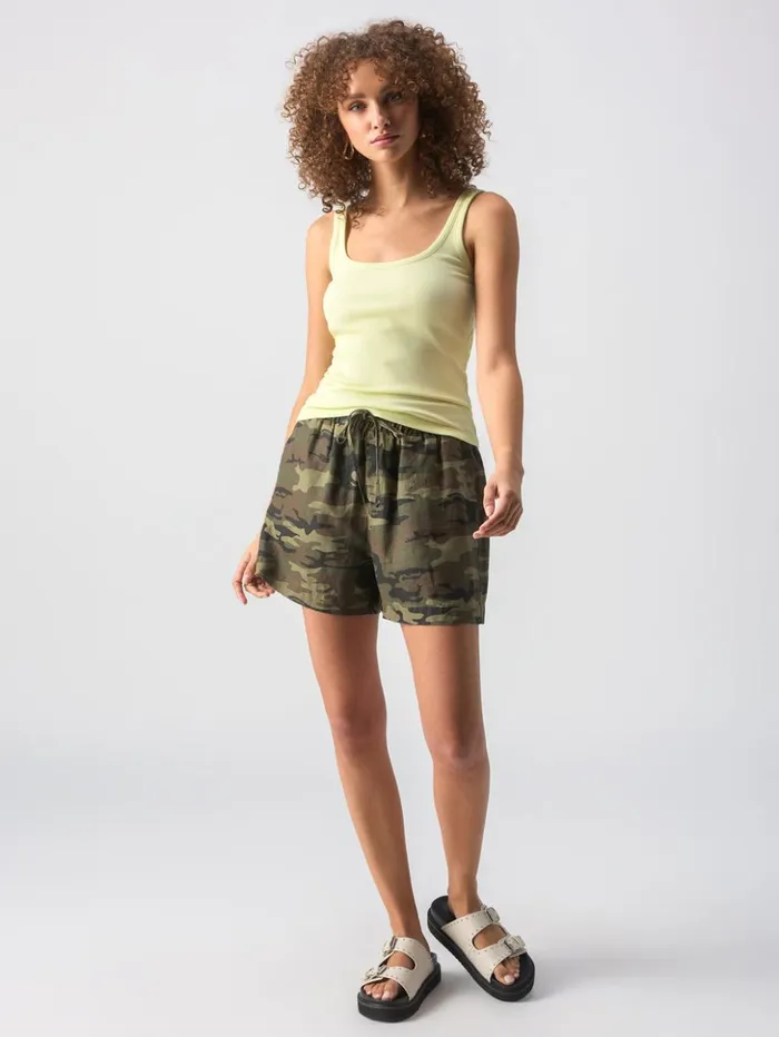 Sanctuary Clothing Shorts Women Breezy Camo High Rise Short Little Hero Camo Sanctuary Clothing Shorts Women Breezy Camo High Rise Short Little Hero Camo