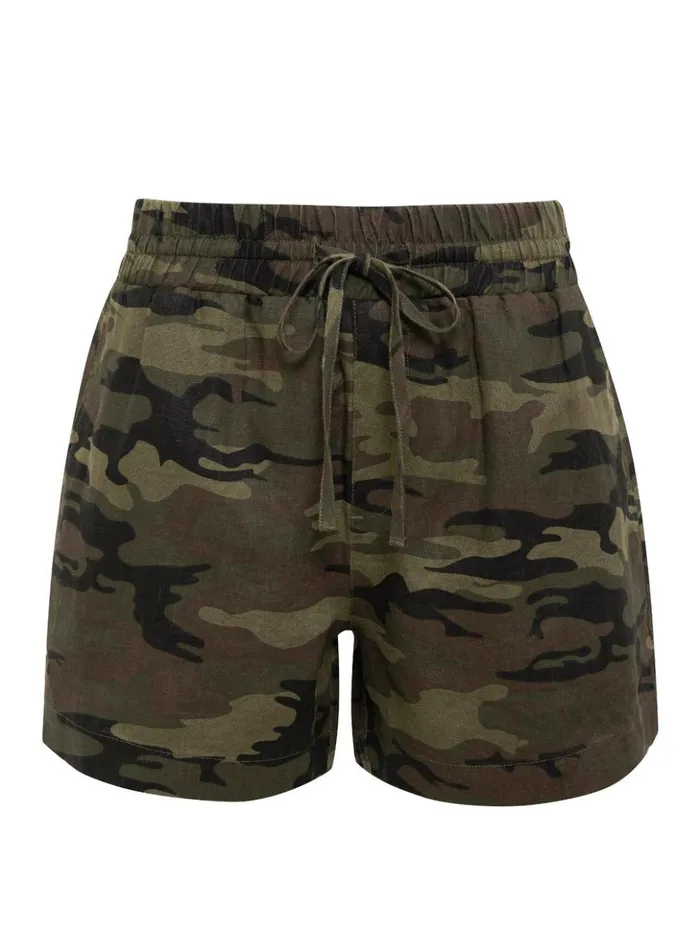 Sanctuary Clothing Shorts Women Breezy Camo High Rise Short Little Hero Camo Sanctuary Clothing Shorts Women Breezy Camo High Rise Short Little Hero Camo