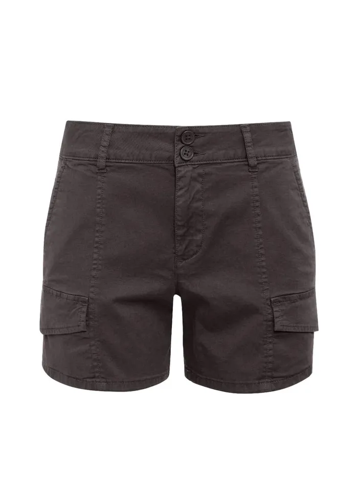 Sanctuary Clothing Shorts Women Rebel Standard Rise Short Obsidian