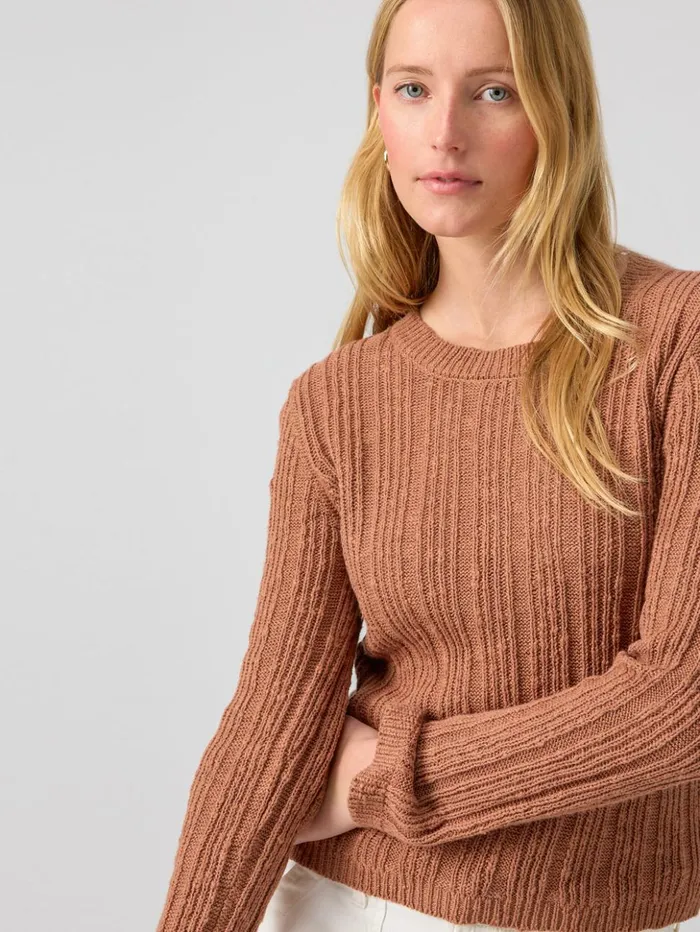 Sanctuary Clothing Sweaters and Cardis Women Monday Blooms Sweater Mocha Mousse