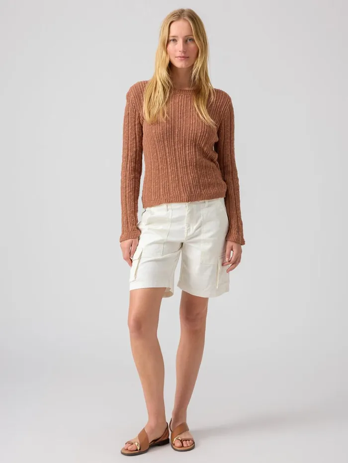 Sanctuary Clothing Sweaters and Cardis Women Monday Blooms Sweater Mocha Mousse