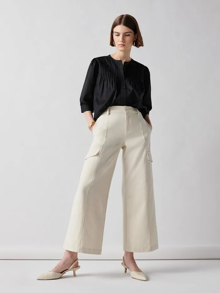 Sanctuary Clothing Tees and Tops Women Gentle Pintuck Blouse Black Sanctuary Clothing Tees and Tops Women Gentle Pintuck Blouse Black