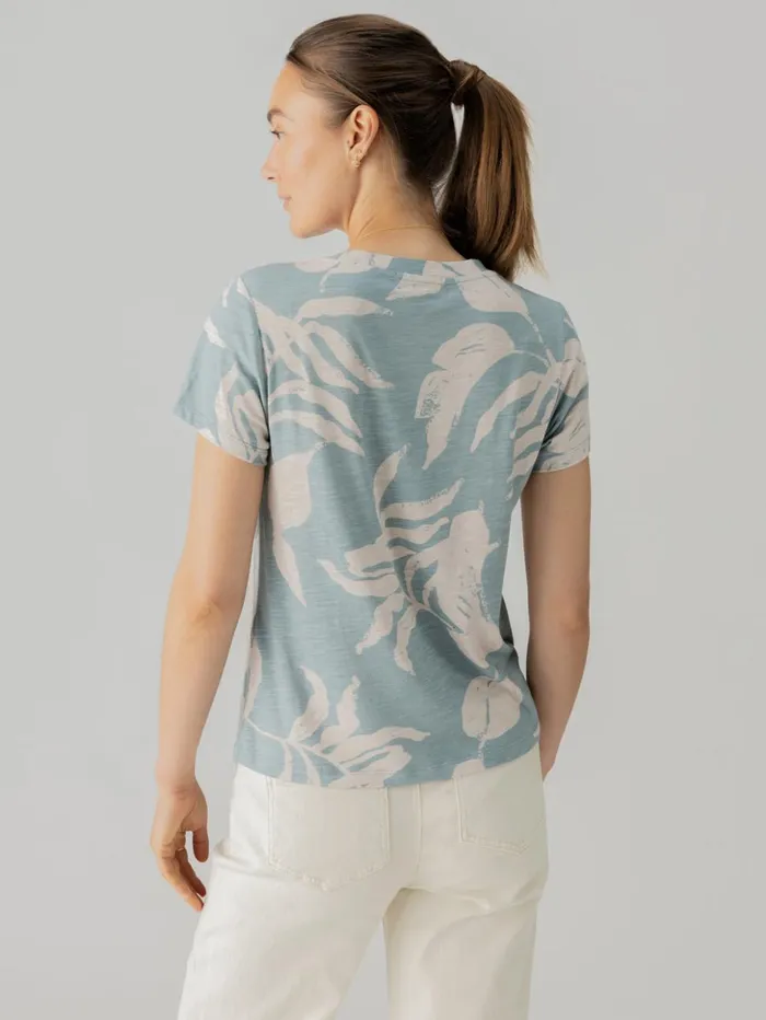 Sanctuary Clothing Tees and Tops Women The Perfect Tee Shadow Palms