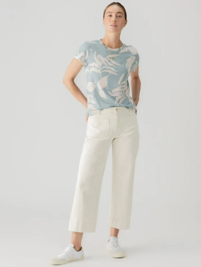 Sanctuary Clothing Tees and Tops Women The Perfect Tee Shadow Palms