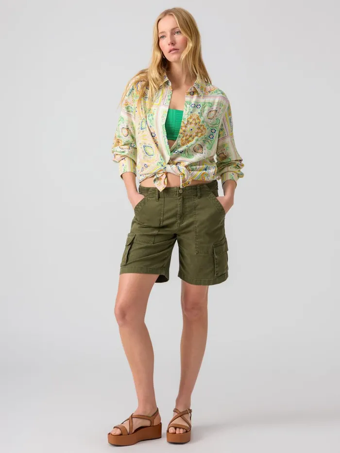 Sanctuary Clothing Tees and Tops Women The Vintage Shirt Scarf Paisley