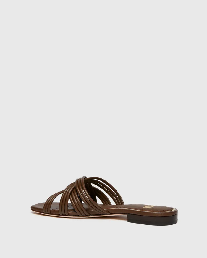 Sandals Dina Sandal 8211 Chocolate Leather 8211 PAIGE Women Sandals Dina Sandal 8211 Chocolate Leather 8211 PAIGE Women
