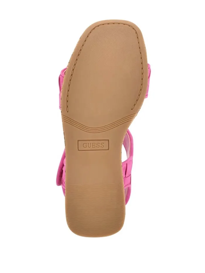 Sandals GUESS Women Cataline Wedge Sandals Medium Pink