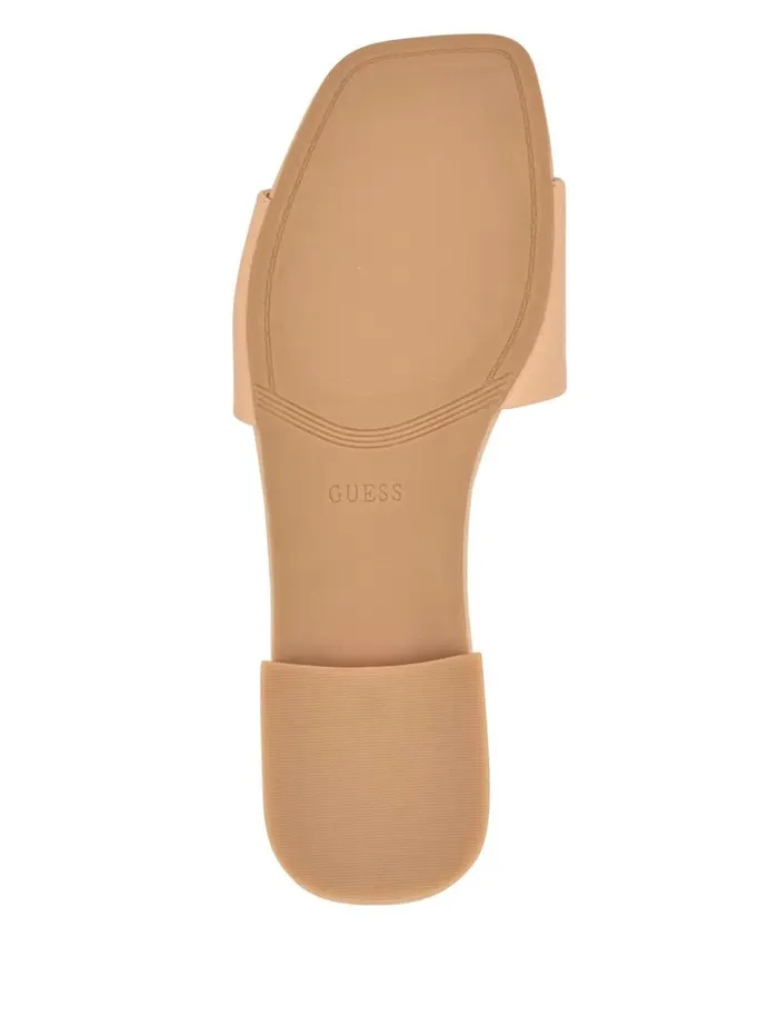 Sandals GUESS Women Tamed Triangle Sandals Light Natural 110 Sandals GUESS Women Tamed Triangle Sandals Light Natural 110