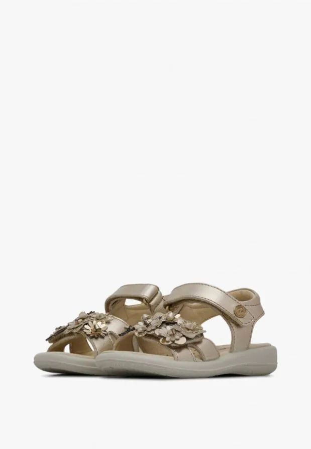 Sandals Kids Naturino NATURINO BRAHMA Whiteplatinum