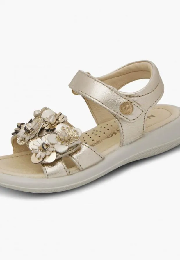 Sandals Kids Naturino NATURINO BRAHMA Whiteplatinum