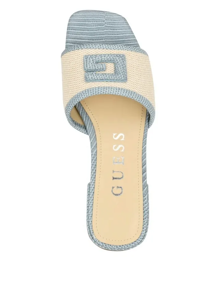 Sandals Tampa Signature G Sandals Light Blue 8211 GUESS Women Sandals Tampa Signature G Sandals Light Blue 8211 GUESS Women