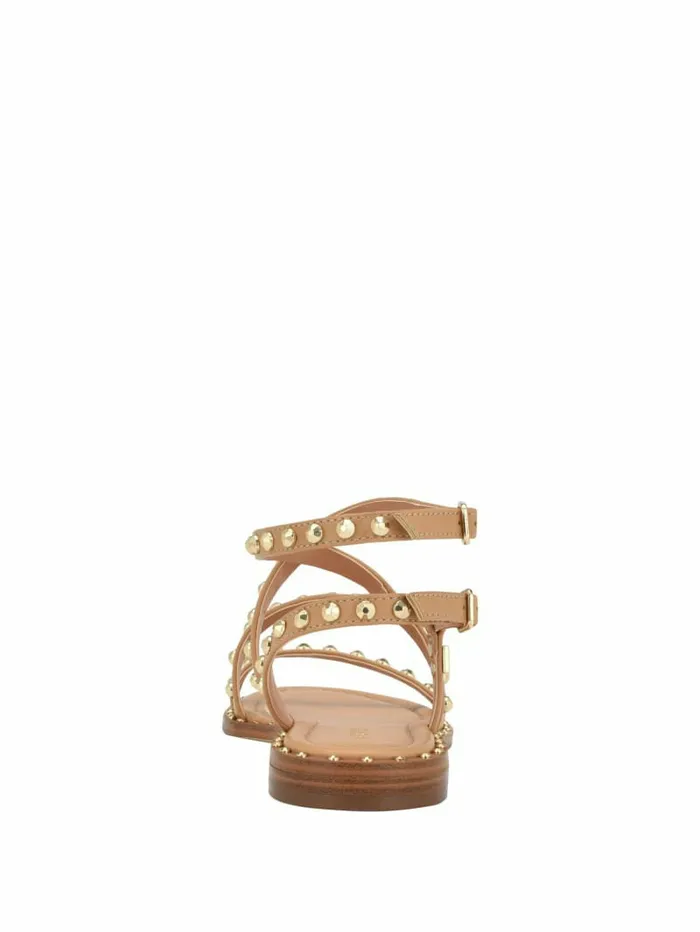 Sandals Women Yamara Studded Strappy Gladiator Sandals Light Natural 110 GUESS Sandals Women Yamara Studded Strappy Gladiator Sandals Light Natural 110 GUESS