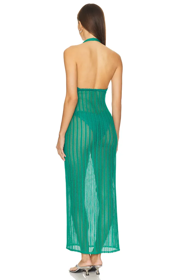 Sarai Maxi Dress Teal Green Women Lovers and Friends Swimsuits and CoverUps Sarai Maxi Dress Teal Green Women Lovers and Friends Swimsuits and CoverUps