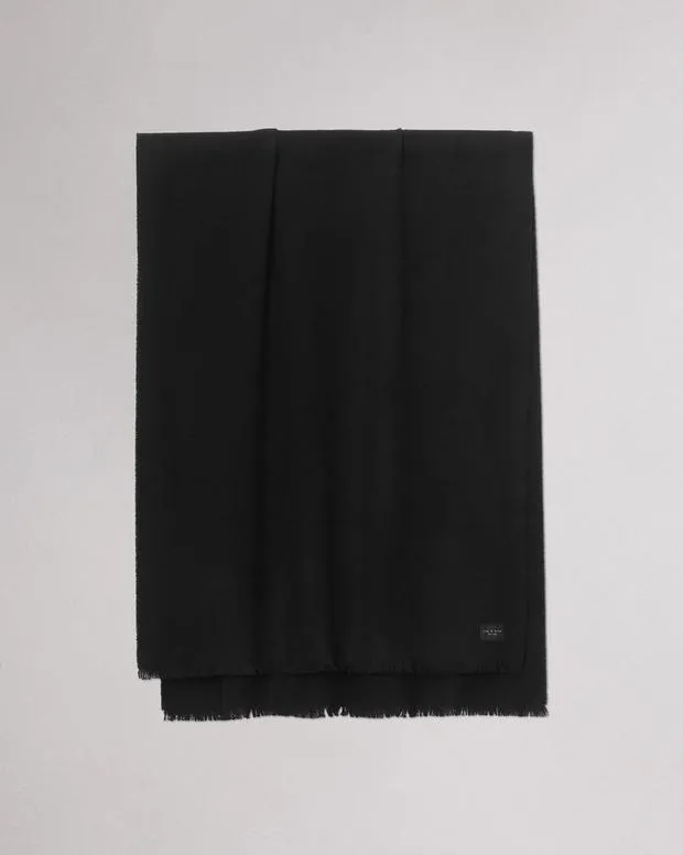 Scarves and Ponchos Women Joni Wool Scarf Black rag and bone