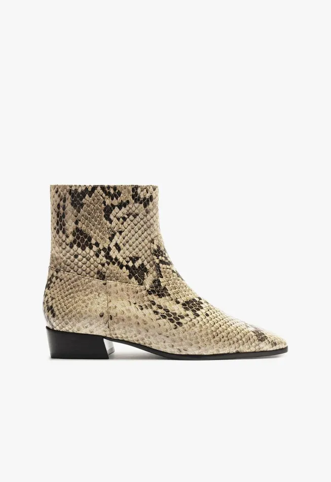 Schutz Shoes Booties Helena Bootie Animal Print 8211 Women