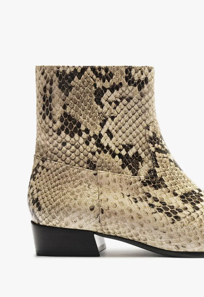 Schutz Shoes Booties Helena Bootie Animal Print 8211 Women