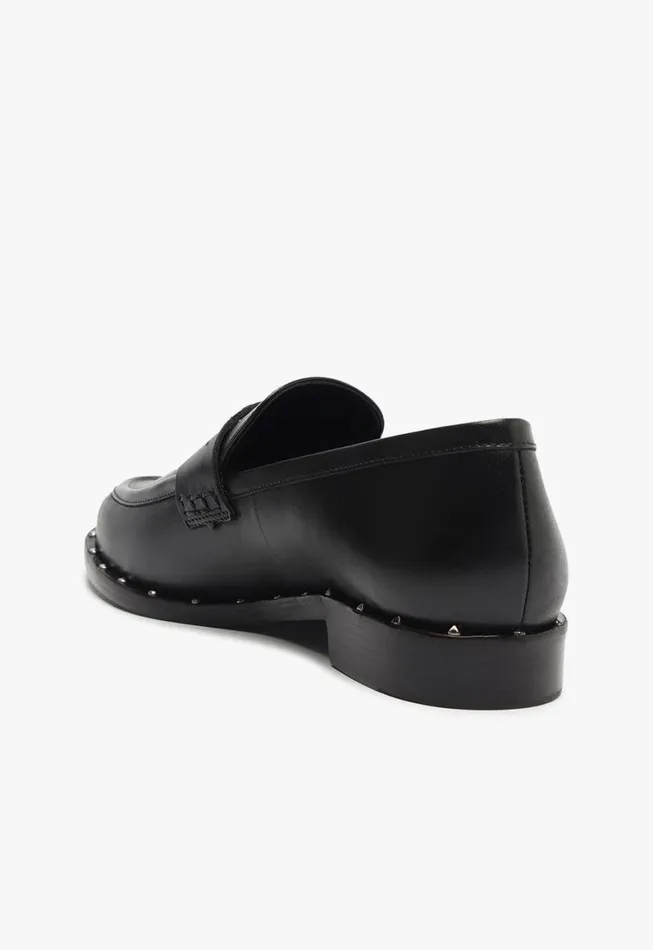 Schutz Shoes Loafers Andria Flat Black 8211 Women