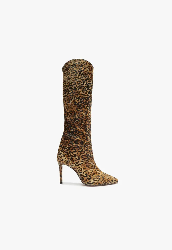 Schutz Shoes Maryana Boots Maryana Wild Leather Boot Animal Print 8211 Women