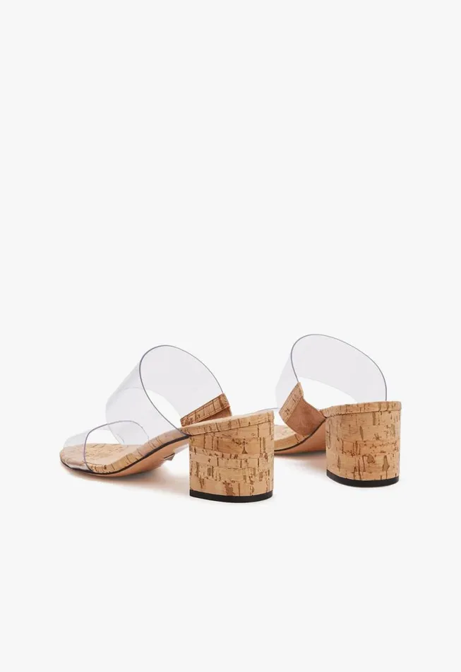 Schutz Shoes Mules Victorie Cork Sandal Natural Cork 8211 Women