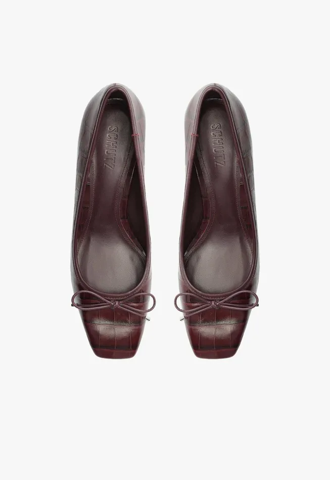 Schutz Shoes Pumps Arissa Pump Cherry Wine 8211 Women