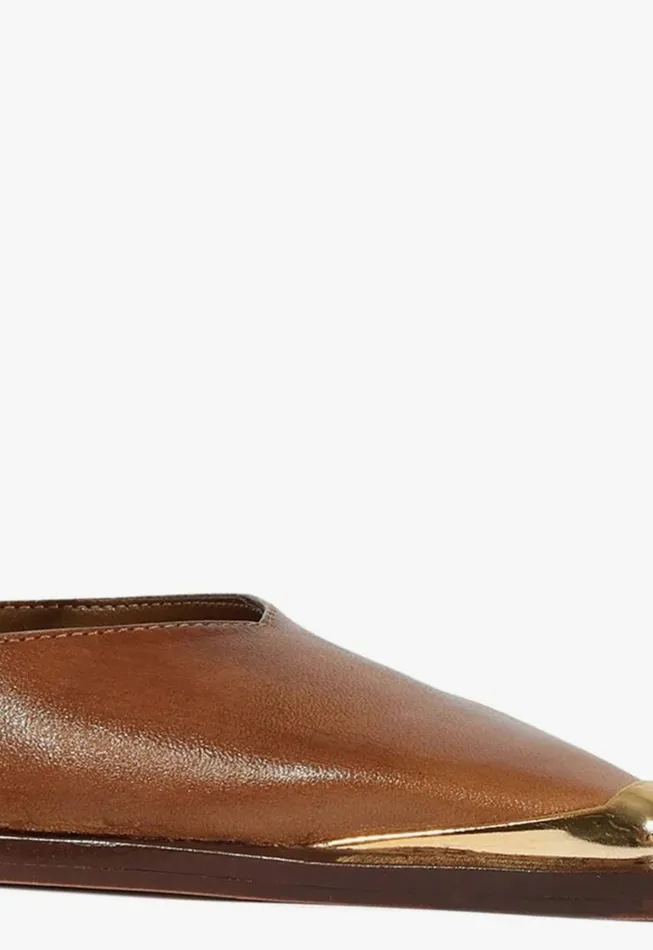 Schutz Shoes Pumps Charlotte Mule Pump Dark Caramel 8211 Women