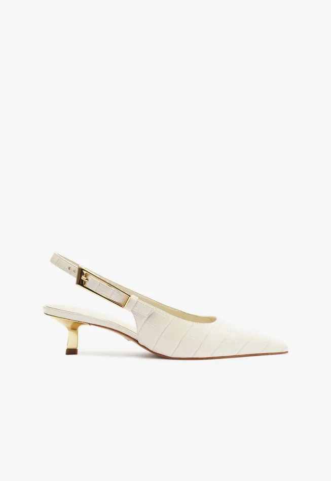 Schutz Shoes Pumps Ciara Mid Pump Pearl 8211 Women