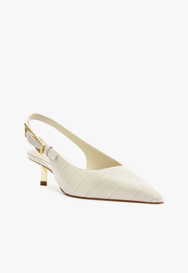 Schutz Shoes Pumps Ciara Mid Pump Pearl 8211 Women