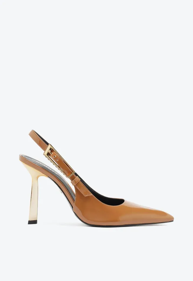 Schutz Shoes Pumps Ciara Patent Leather Pump Honey Peach 8211 Women