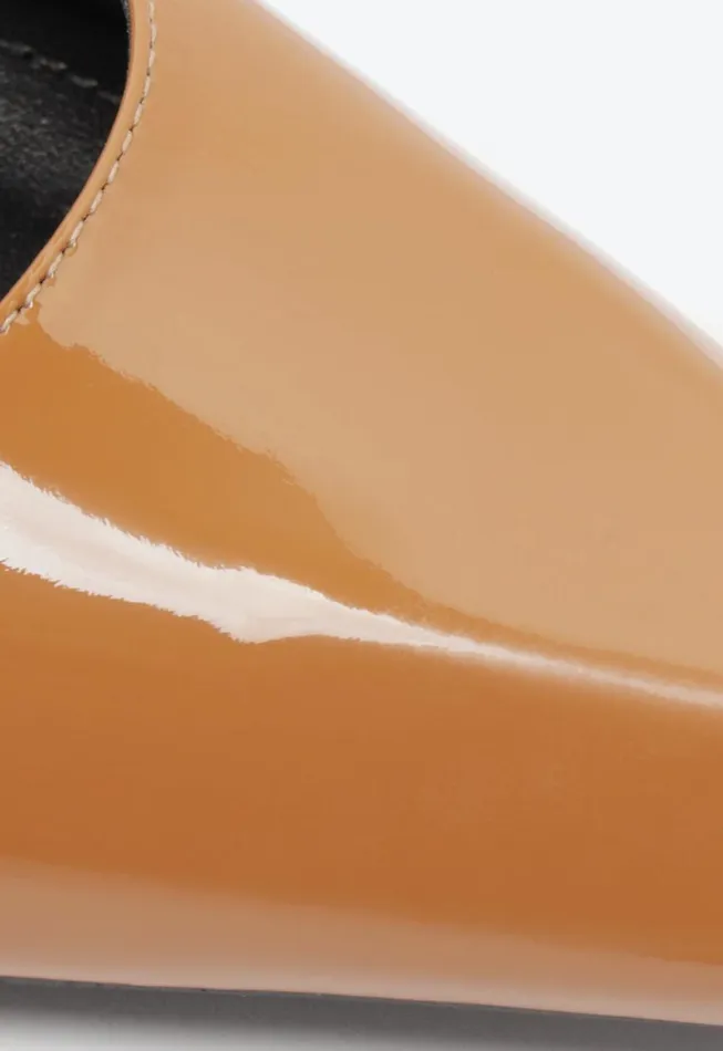 Schutz Shoes Pumps Ciara Patent Leather Pump Honey Peach 8211 Women