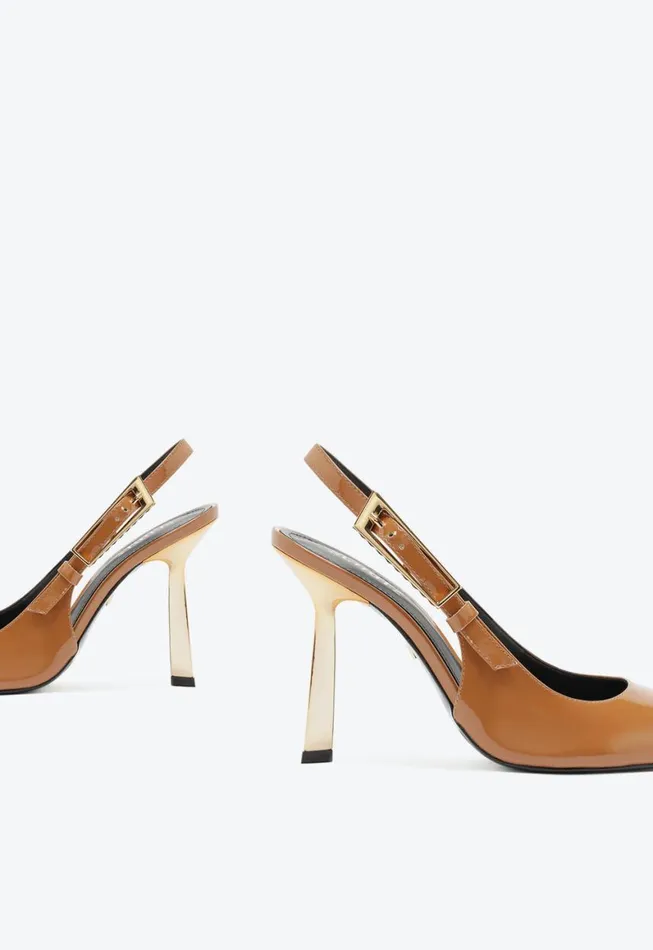 Schutz Shoes Pumps Ciara Patent Leather Pump Honey Peach 8211 Women