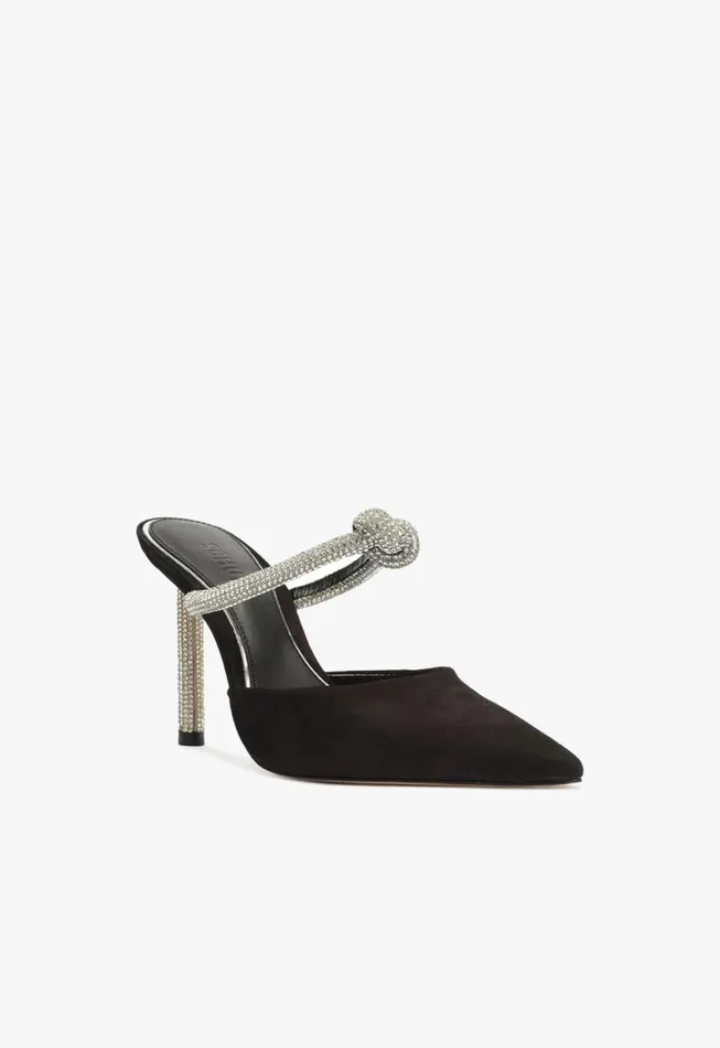 Schutz Shoes Pumps Pearl Glam Pin Heel Pump Black 8211 Women