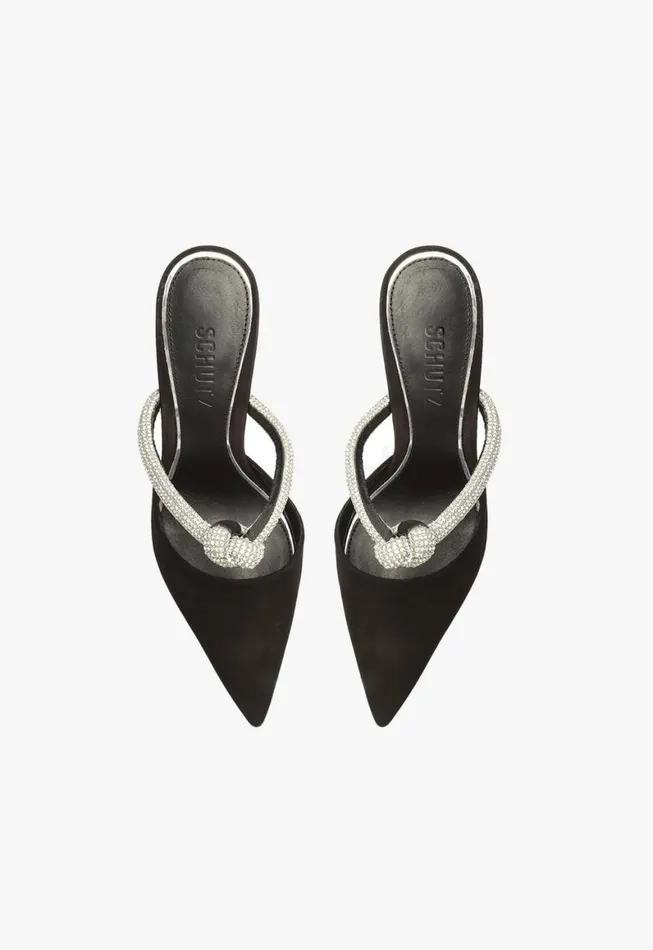 Schutz Shoes Pumps Pearl Glam Pin Heel Pump Black 8211 Women
