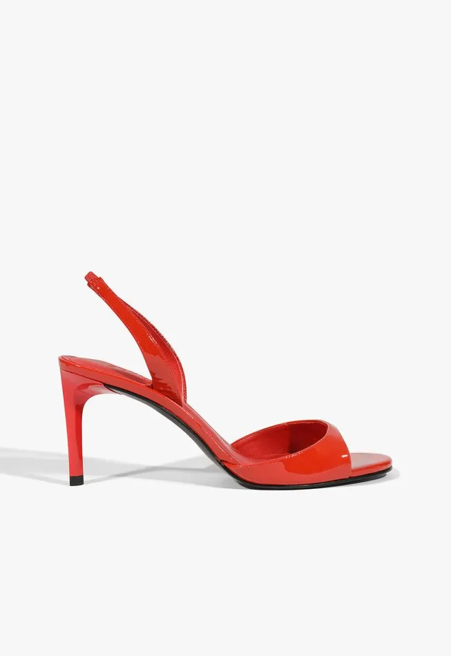 Schutz Shoes Slingbacks Scarlett Sling Mid Sandal Red 8211 Women