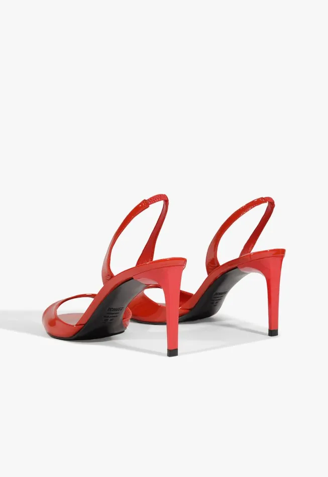 Schutz Shoes Slingbacks Scarlett Sling Mid Sandal Red 8211 Women