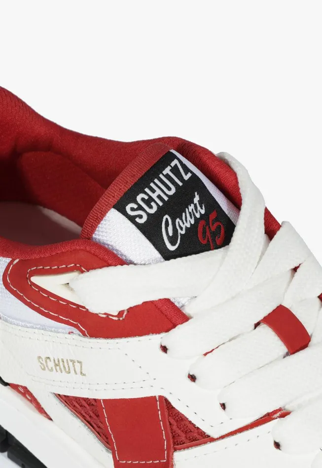 Schutz Shoes Sneakers Court 95 Sneaker Red 8211 Women